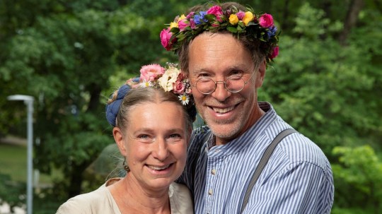 Marie och Gustav Mandelmann Foto: Mattias Ahlm/Sveriges Radio